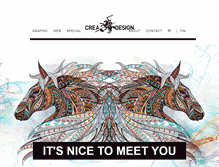 Tablet Screenshot of creadesign.com.hk