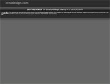 Tablet Screenshot of creadesign.com